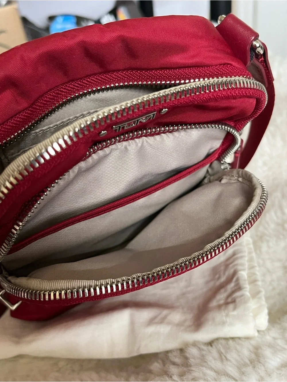 Tumi compact crossbody